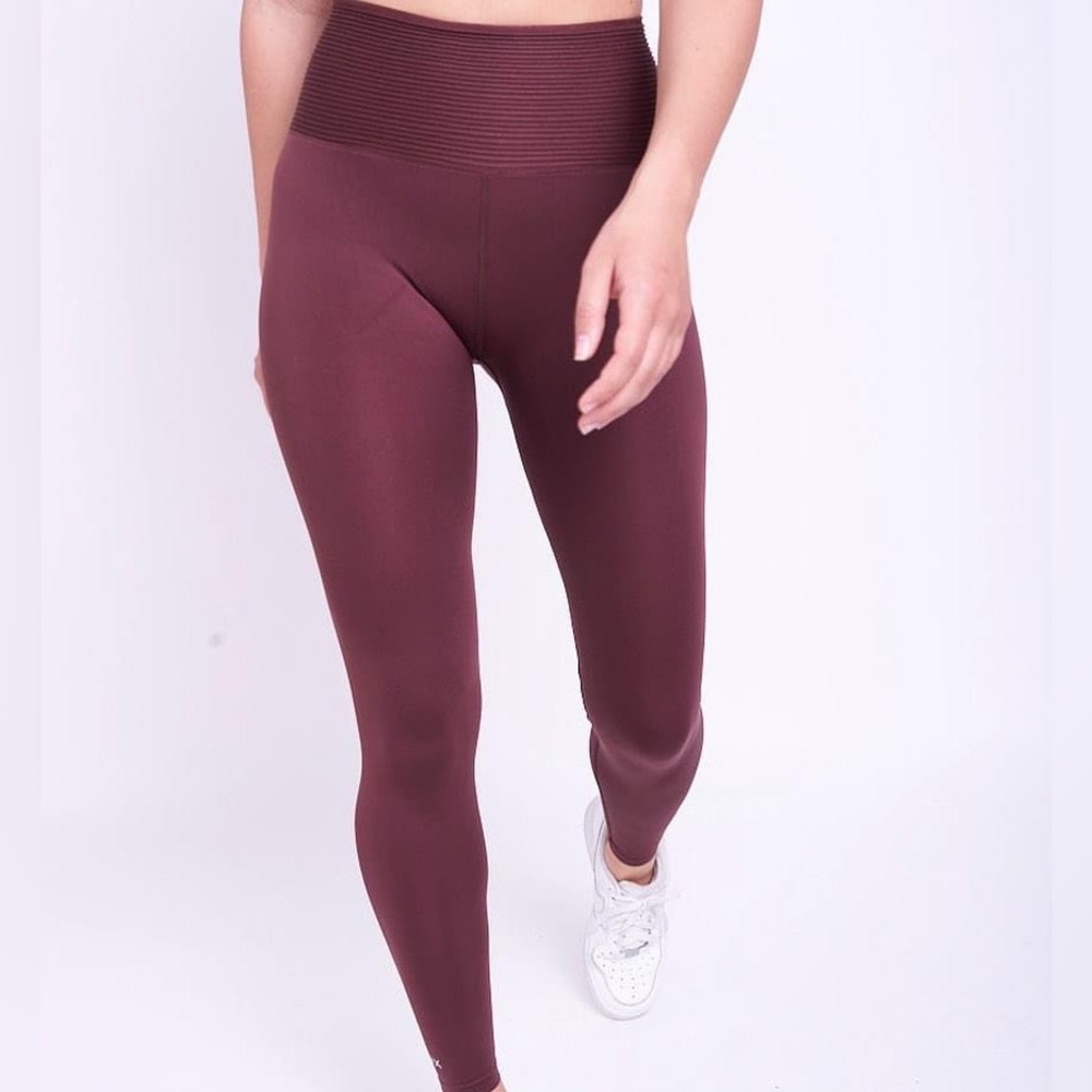 NWOT Lynx Active Chocolate brown Balance Leggings xs / s yoga Pilates